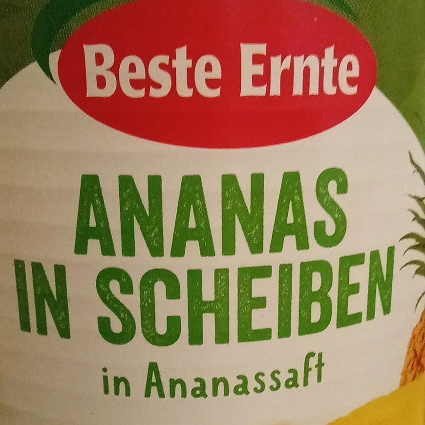 Fotografie - Ananas in scheiben in ananassaft Beste Ernte