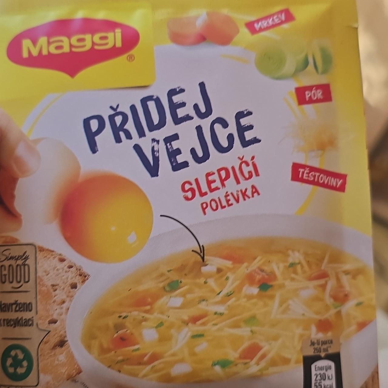 Fotografie - Přidej vejce slepičí polévka Maggi