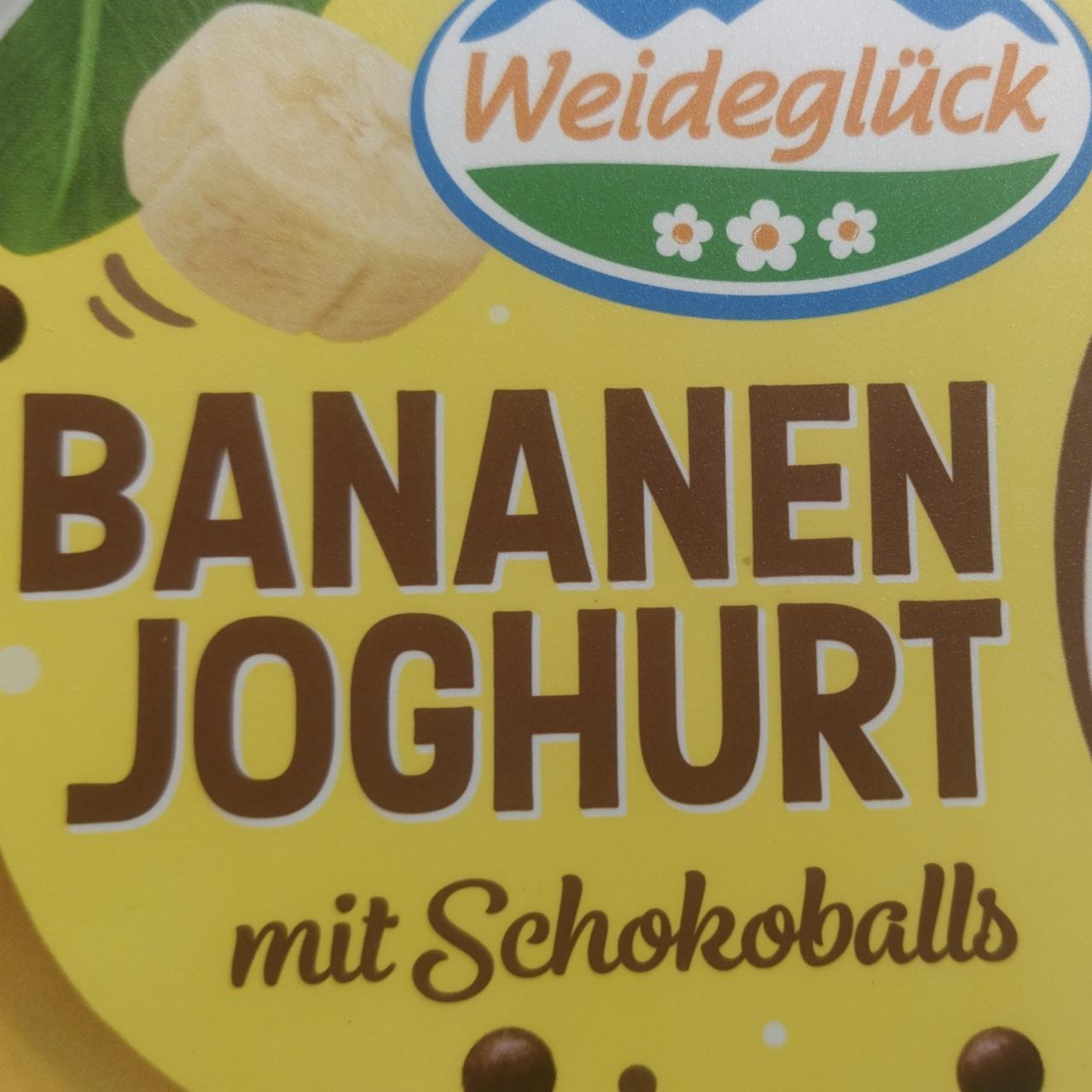 Fotografie - Bananen joghurt mit schokoballs Weideglück