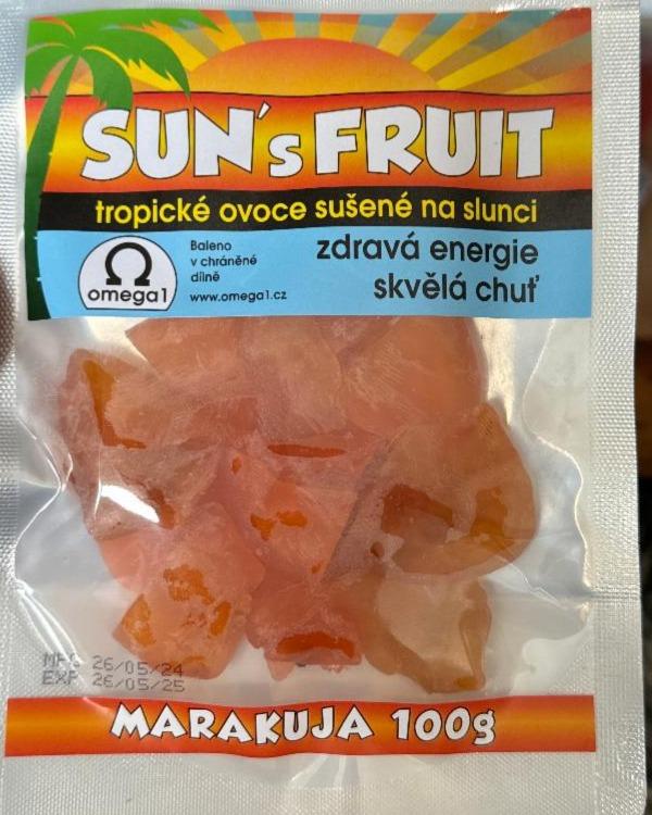Fotografie - Marakuja tropické ovoce sušené na slunci Sun's fruit
