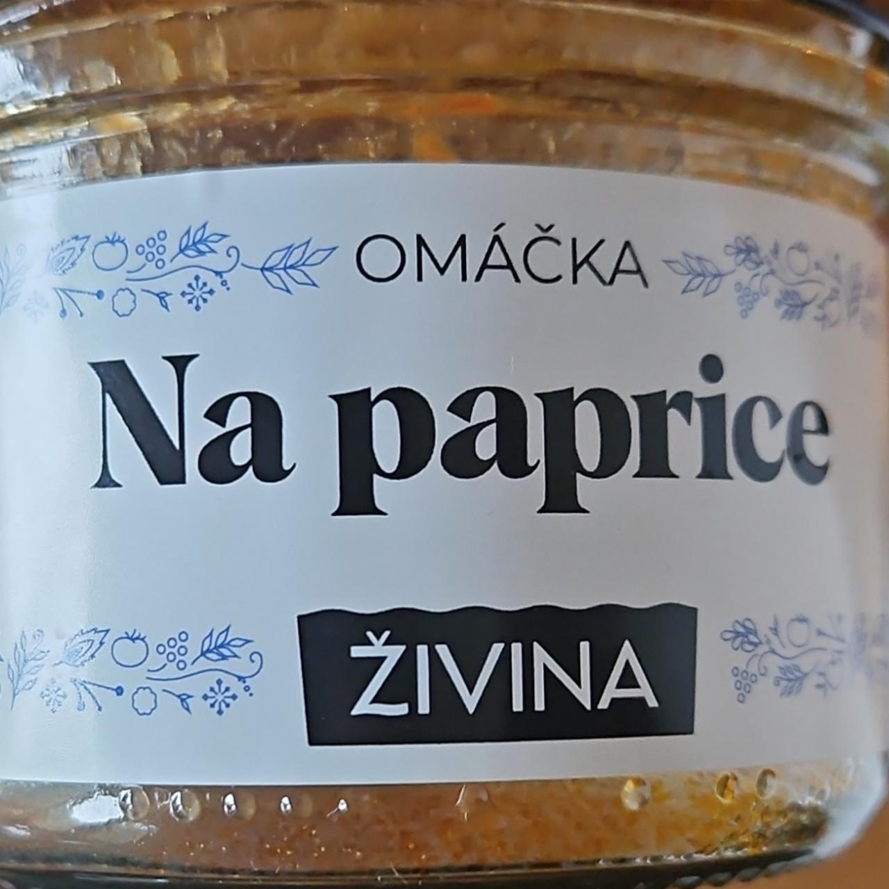 Fotografie - Omáčka na paprice Živina