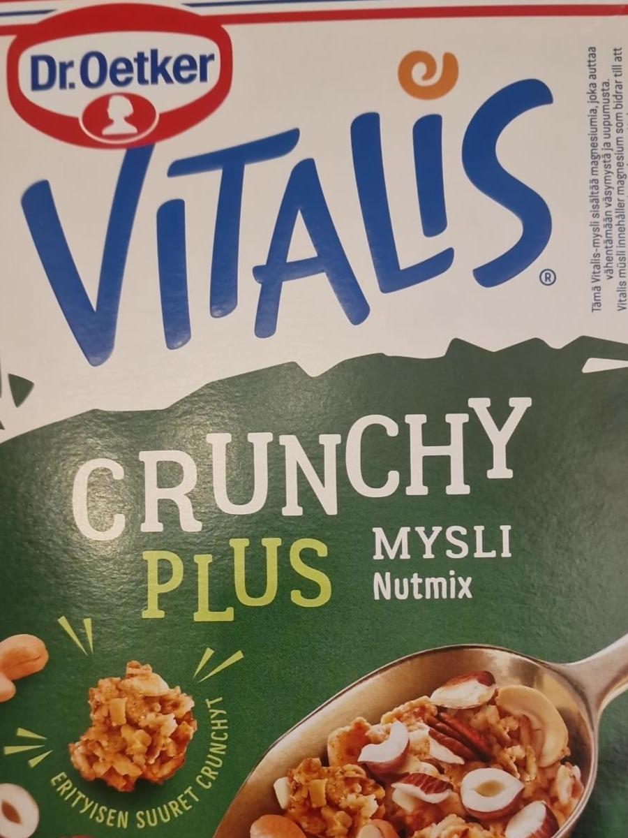 Fotografie - Vitalis crunchy plus mysli nutmix Dr.Oetker