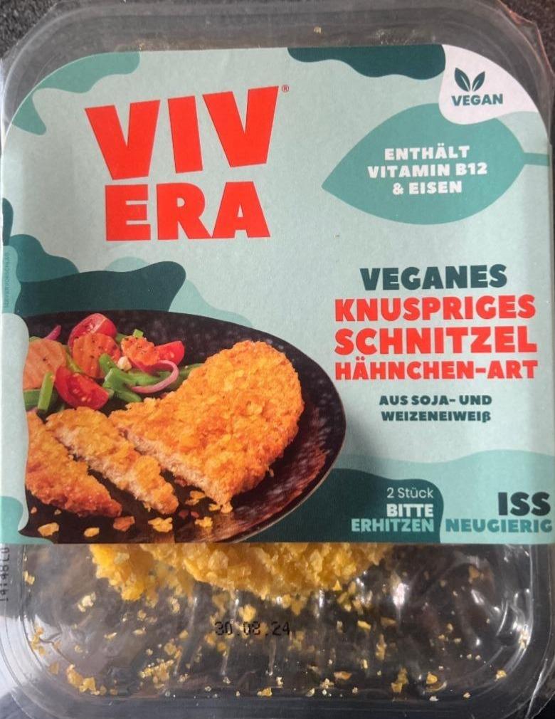 Fotografie - Veganes knuspriges Schnitzel Hänchen-Art Vivera