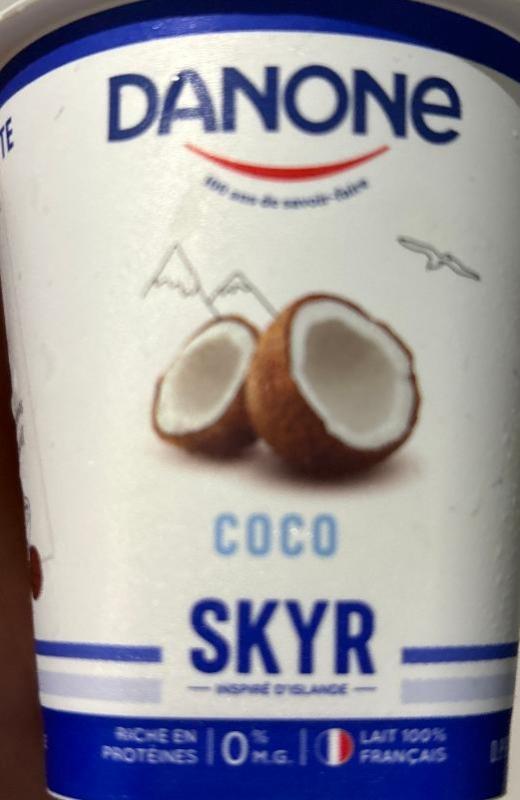 Fotografie - Skyr coco 0% Danone