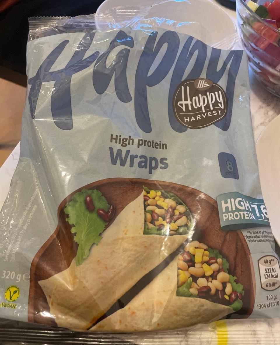 Fotografie - High protein wraps Happy Harvest