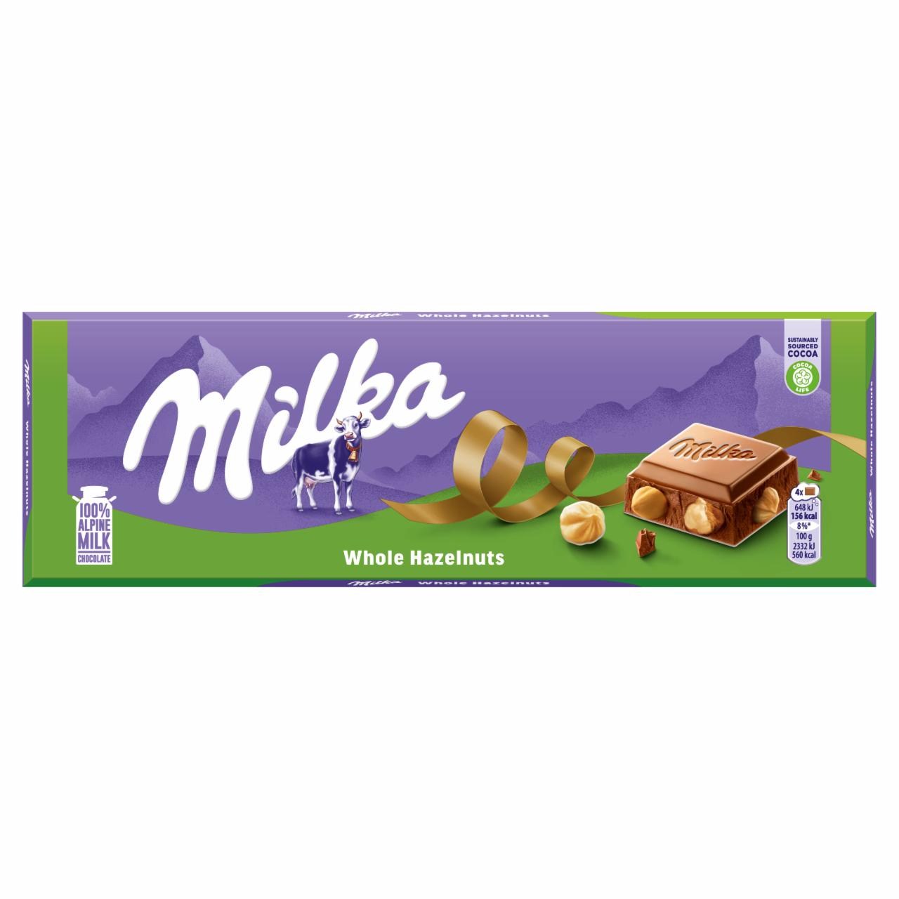 Fotografie - Whole hazelnuts Milka