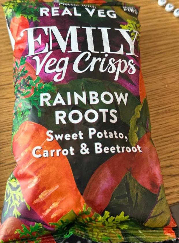 Fotografie - Rainbow roots sweet potato, carrot & beetroot Emily veg crisps