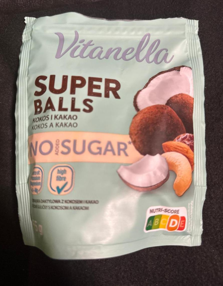 Fotografie - Super balls kokos i kakao Vitanella