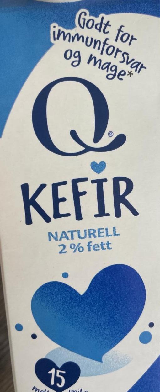 Fotografie - Kefir naturell 2% fett Q