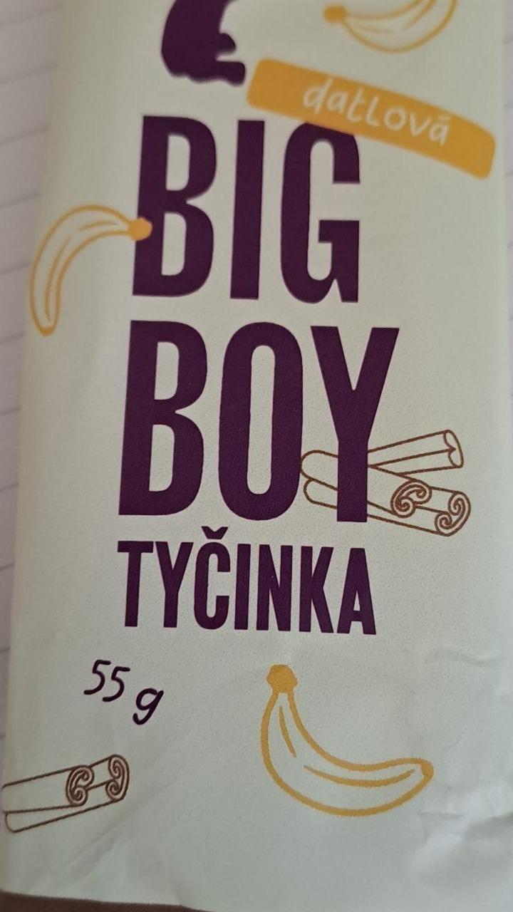 Fotografie - Tyčinka datlová s banánem a skořicí Big Boy