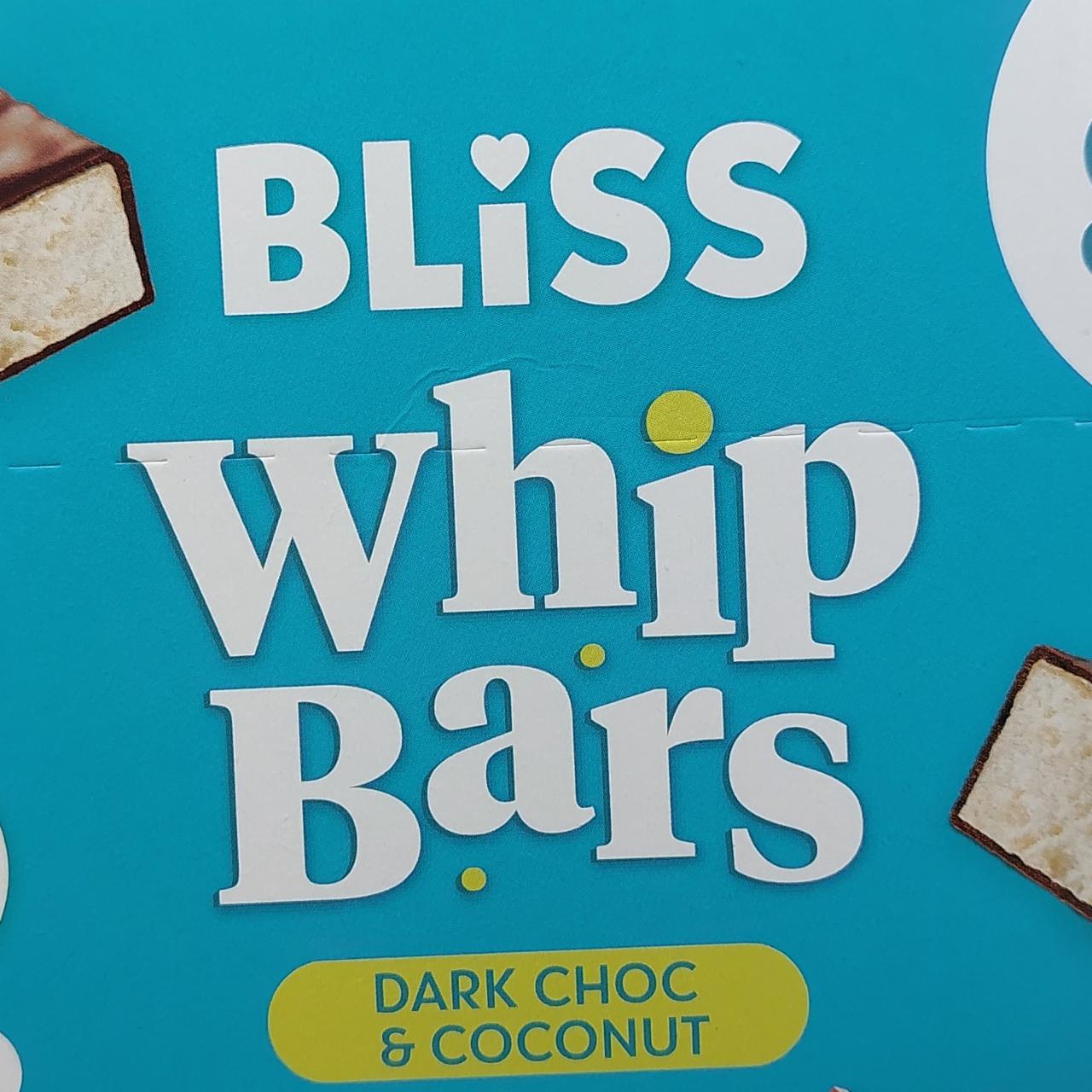 Fotografie - Whip bars dark choc & coconut Bliss