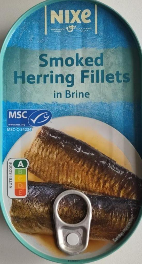 Fotografie - Smoked herring fillets in brine Nixe
