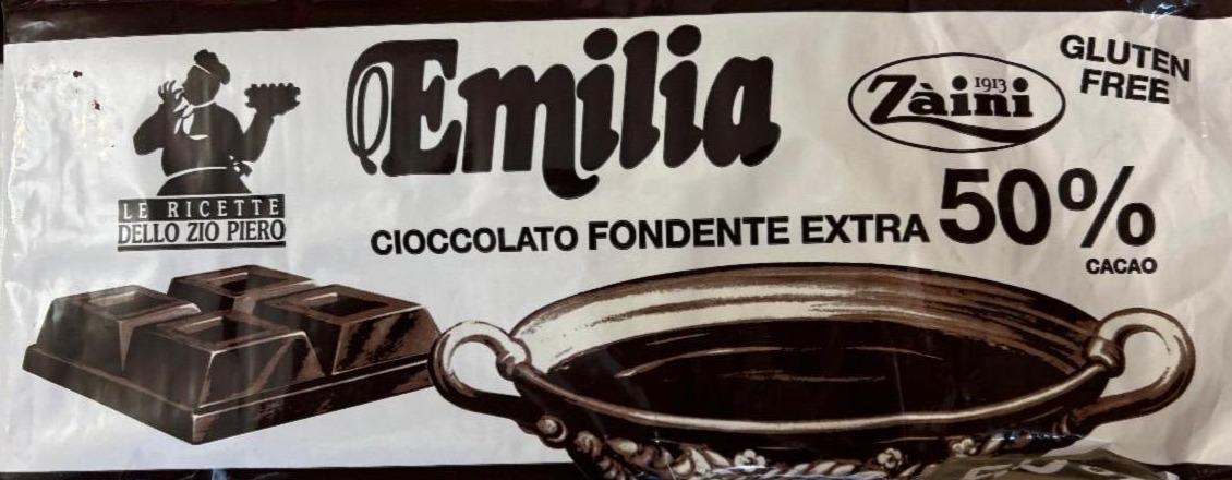 Fotografie - Emilia cioccolato fondente extra 50% Zàini