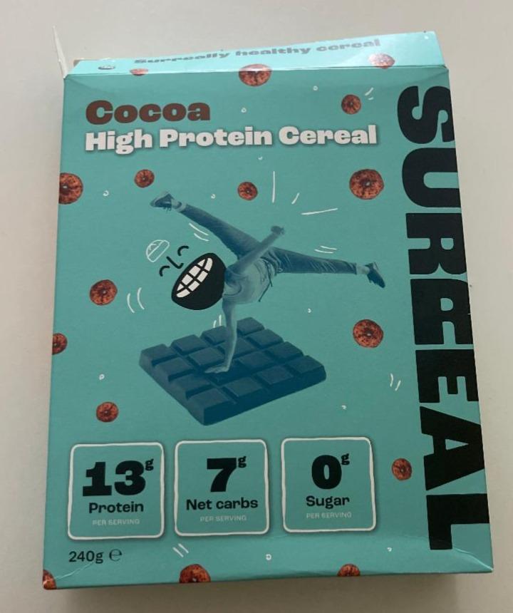 Fotografie - Cocoa high protein cereal Surreal