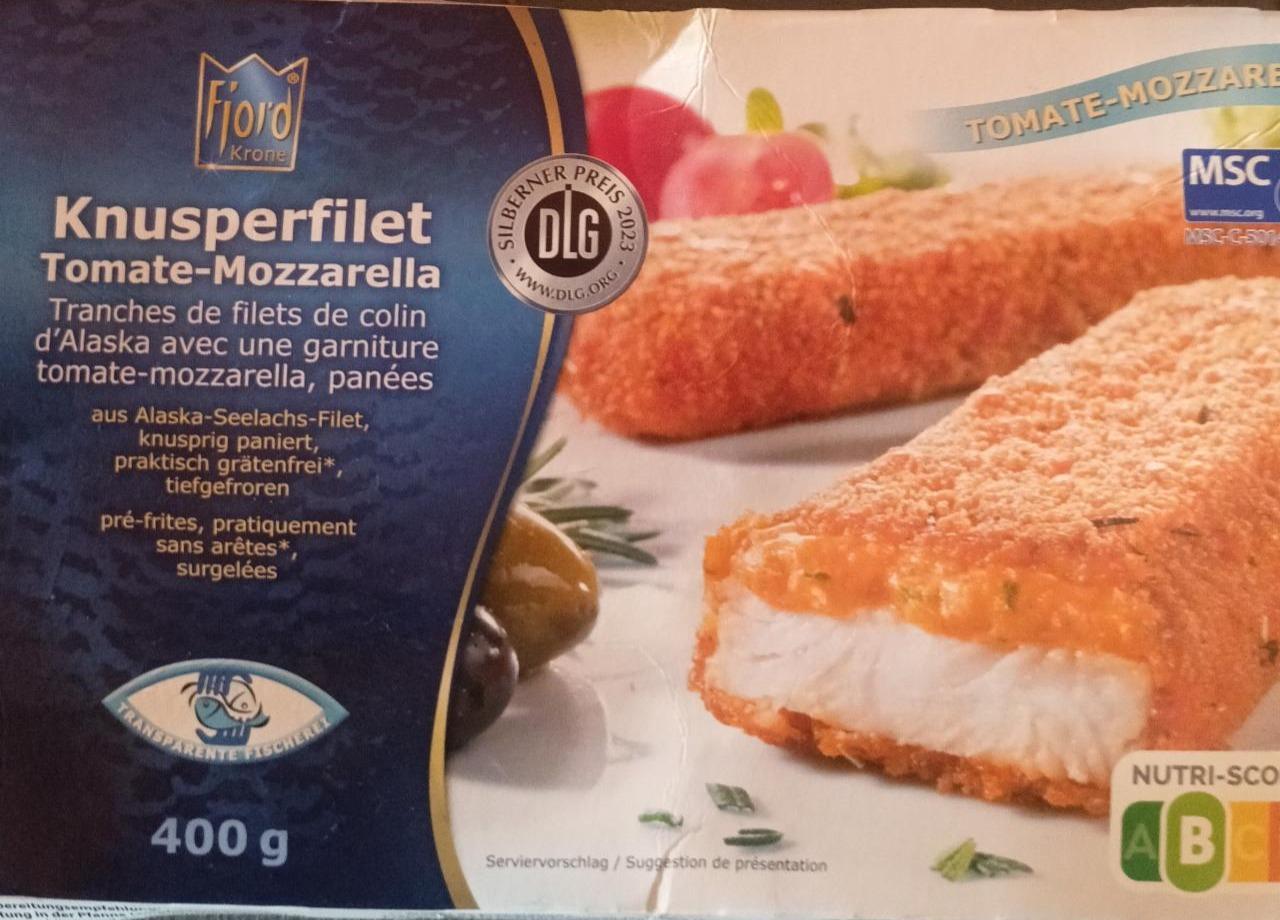 Fotografie - Knusperfilet tomate-mozzarella Fjord Krone