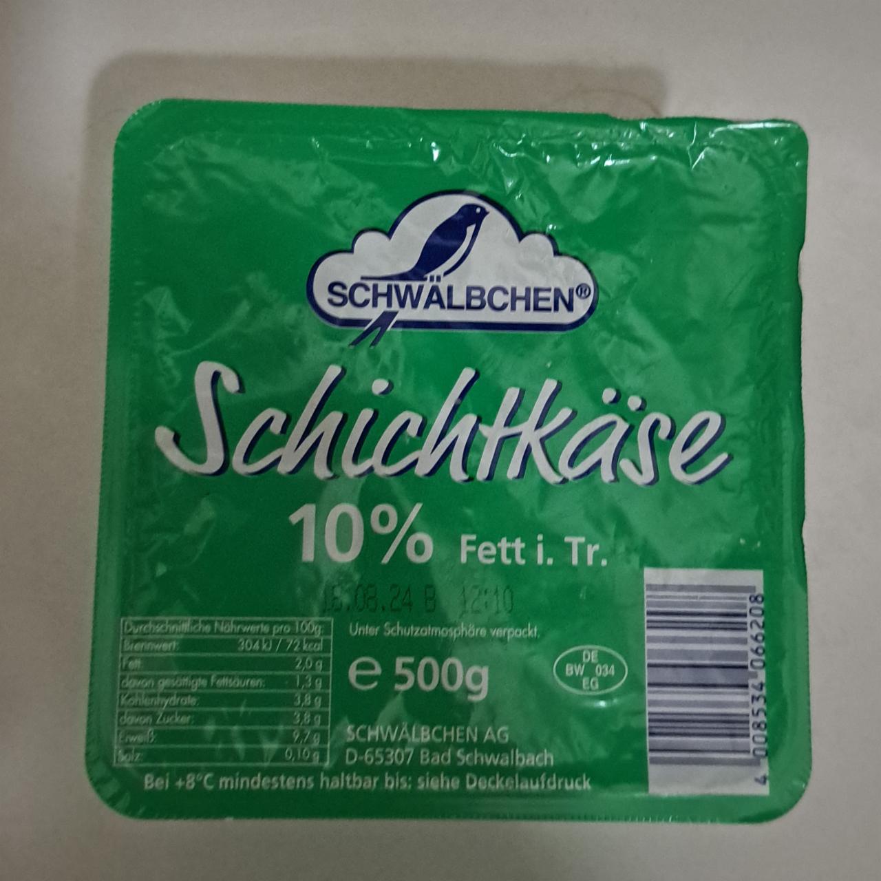 Fotografie - Schichtkäse 10% fett Schwälbchen