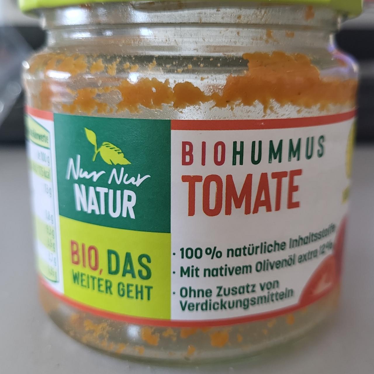 Fotografie - Bio hummus tomate Nur Nur Natur