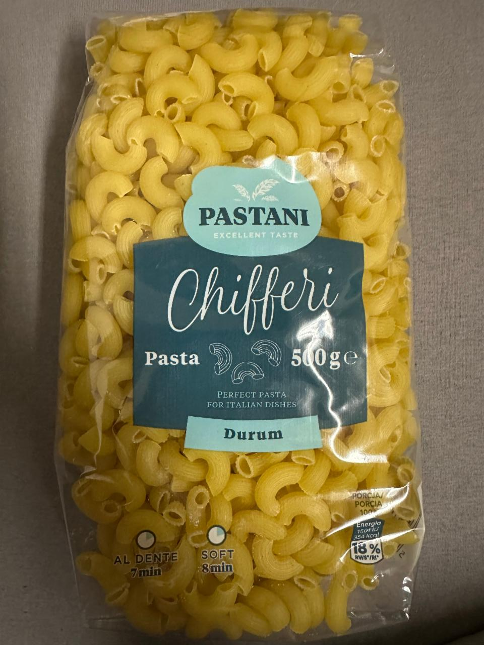 Fotografie - Pasta chifferi durum Pastani