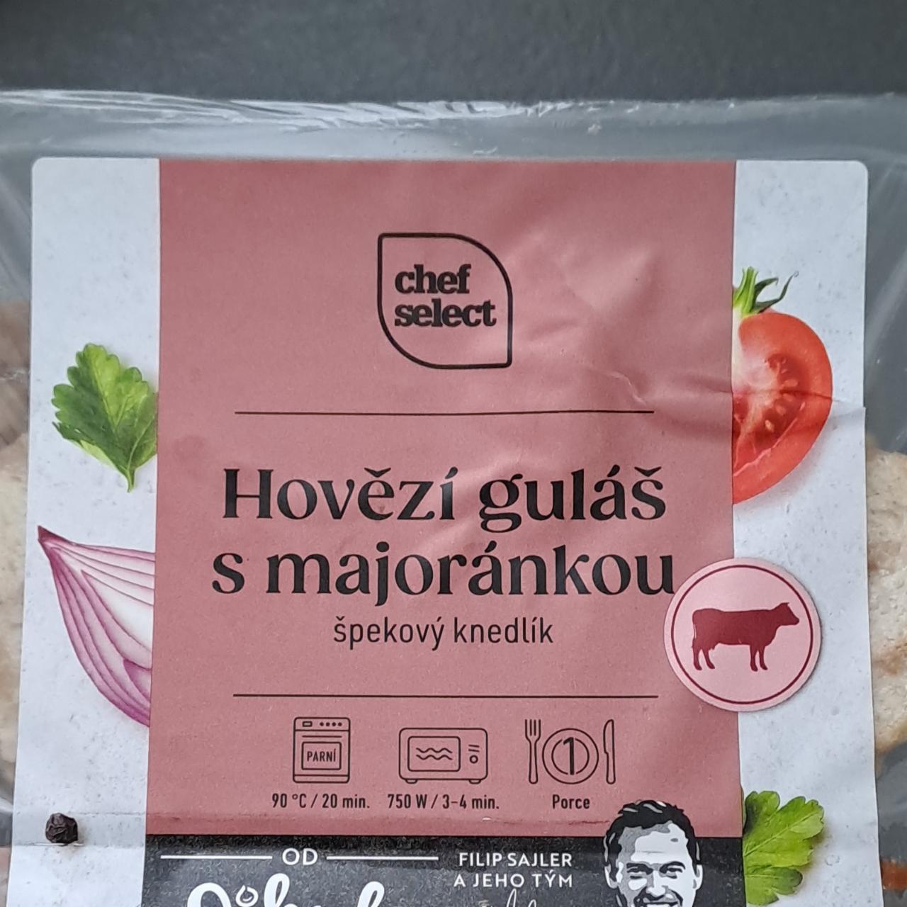 Fotografie - Hovězí guláš s majoránkou špekový kendlík Chef Select