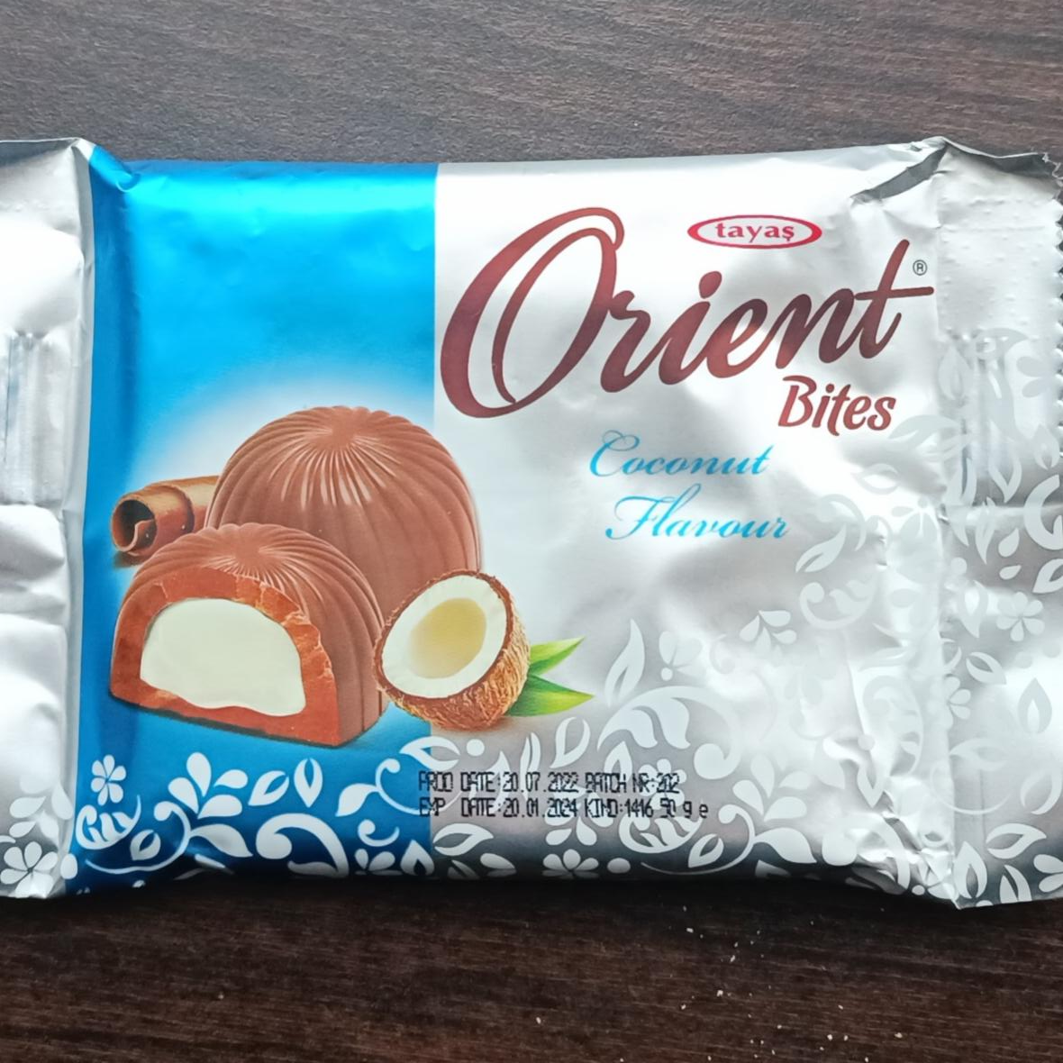 Fotografie - Orient bites coconut flavour Tayas