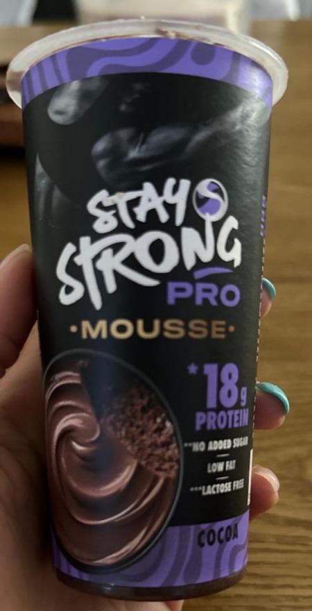 Fotografie - Pro mousse cocoa Stay Strong