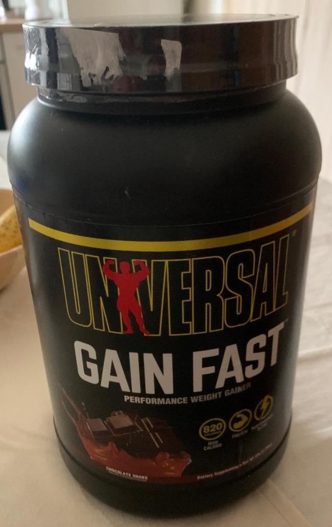 Fotografie - Gain fast chocolate shake Universal