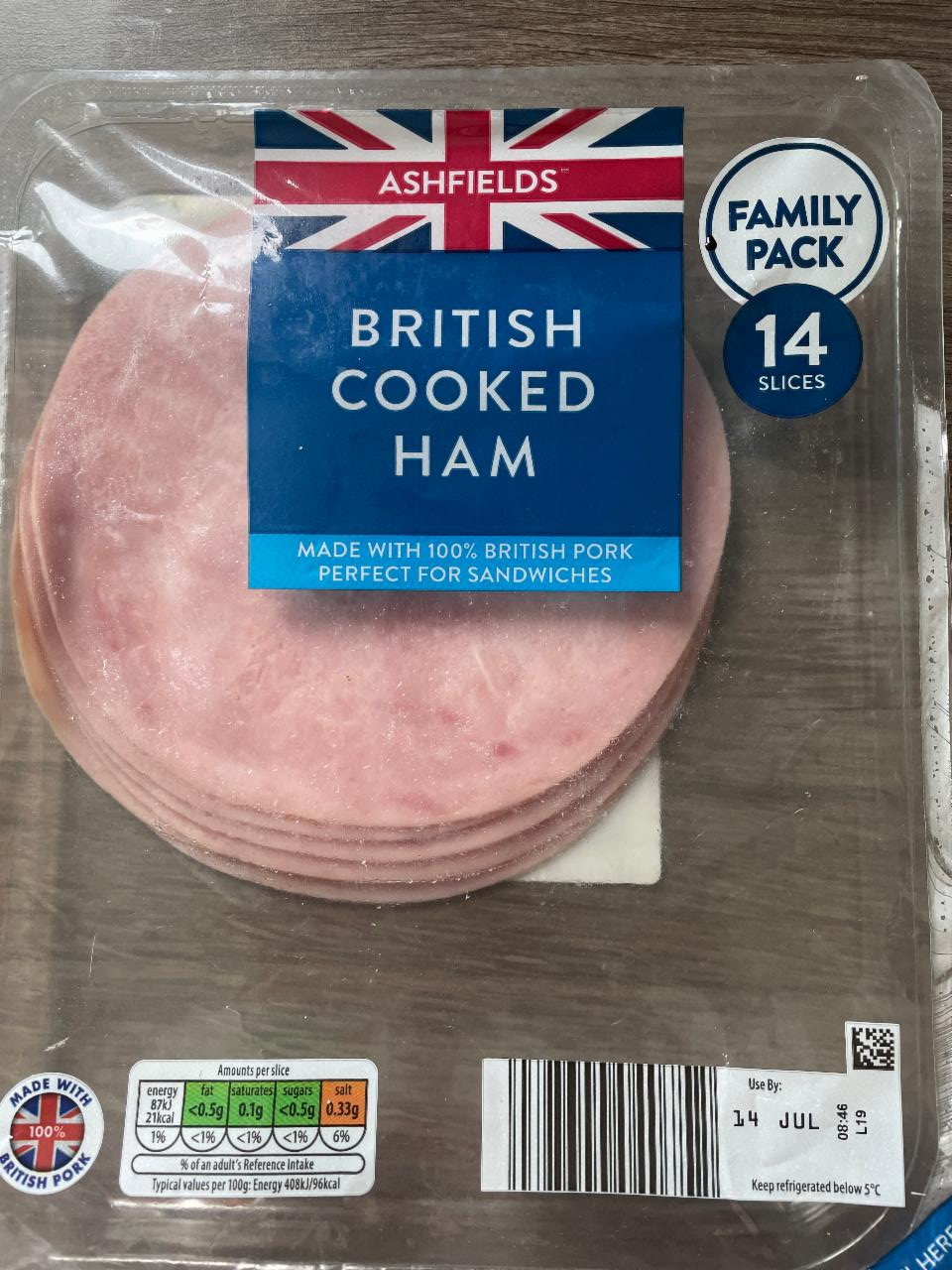 Fotografie - British Cooked Ham Ashfield