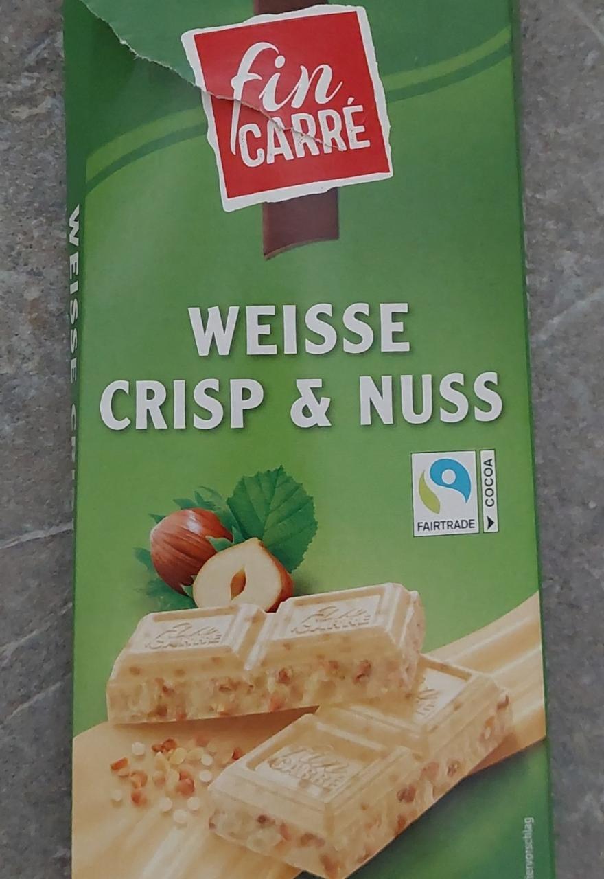 Fotografie - Weisse crisp & nuss Fin Carré