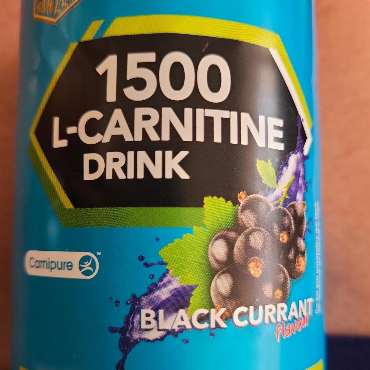 Fotografie - 1500 L-carnitine drink black currant Z-Konzept