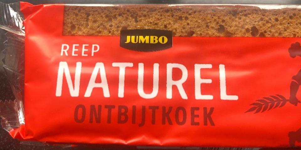 Fotografie - Reep naturel ontbijtkoek Jumbo