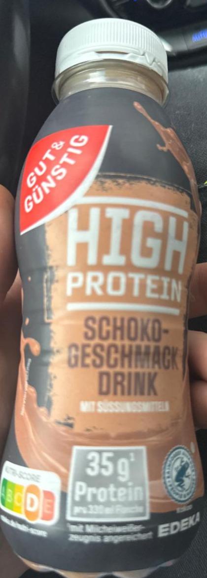 Fotografie - High Protein Schoko-Geschmack Drink