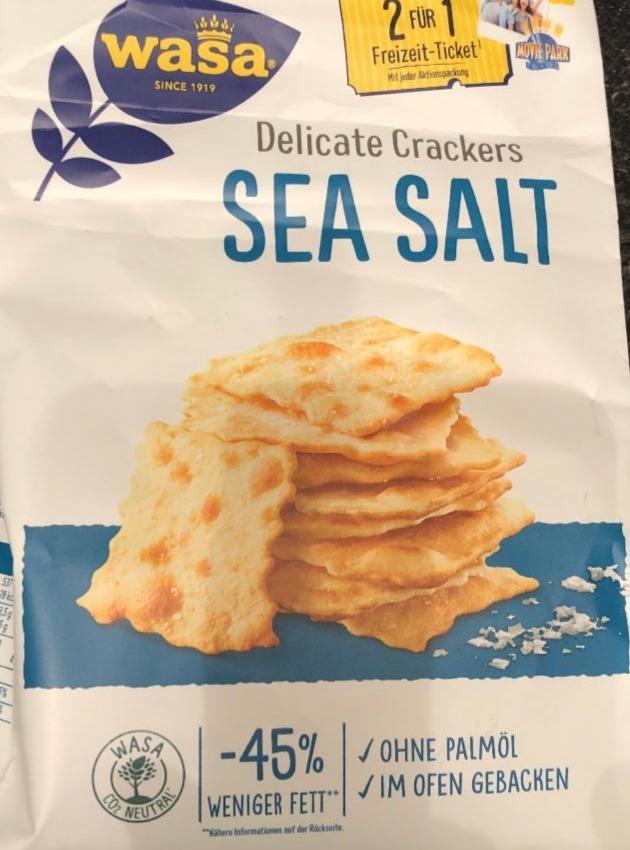 Fotografie - Delicate crackers sea salt Wasa