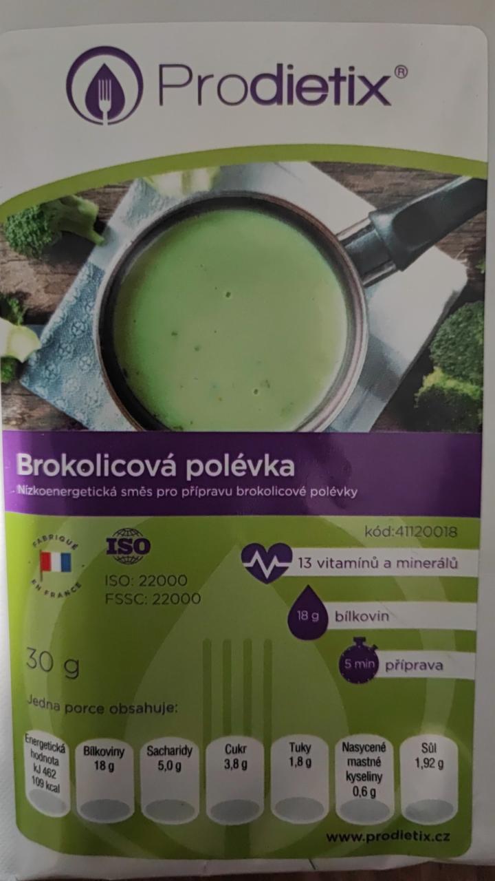 Fotografie - Krémová brokolicová polévka Prodietix