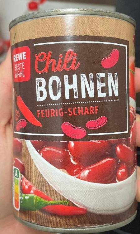 Fotografie - Chili Bohnen feurig-scharf REWE Beste Wahl