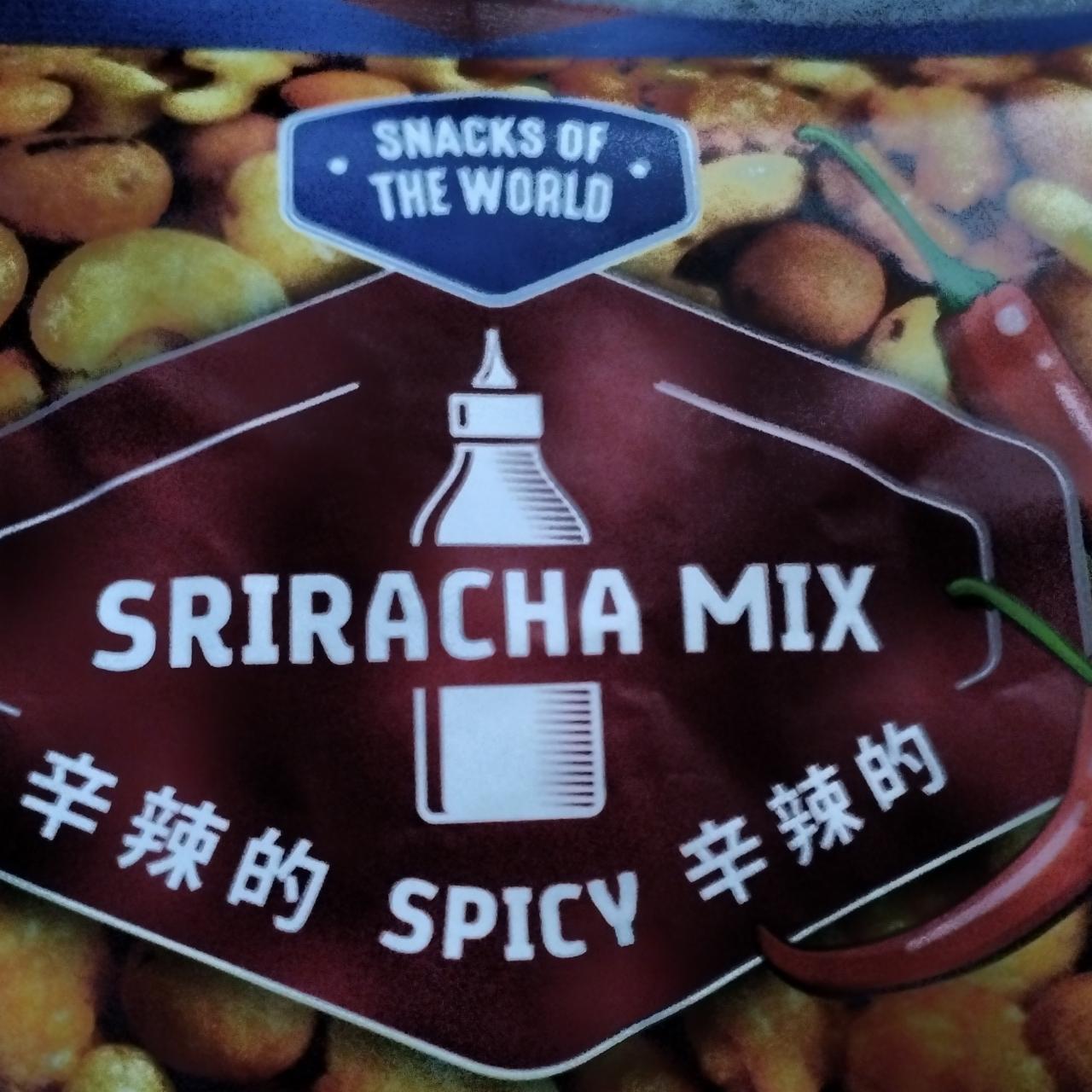 Fotografie - Sriracha mix spicy Snacks of the world