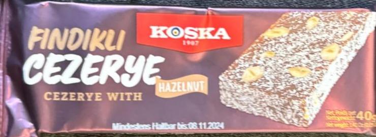 Fotografie - Findikli cezerye hazelnut Koska