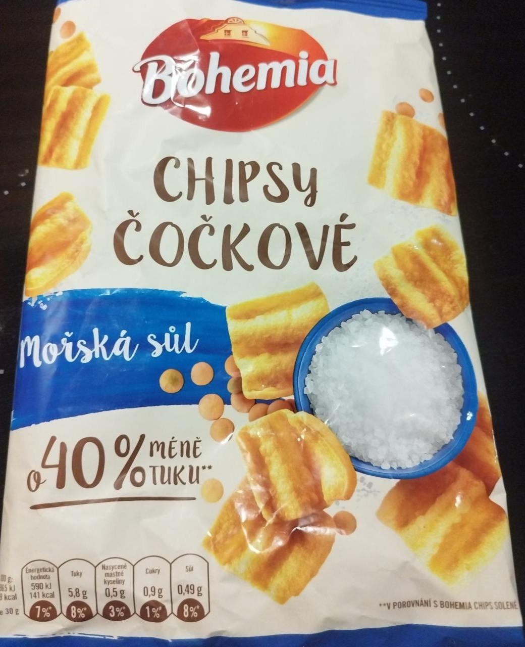 Fotografie - Chipsy čočkové mořská sůl Bohemia