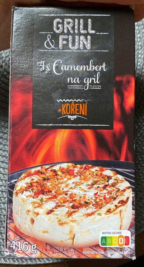 Fotografie - Camembert na gril + koření Grill & Fun