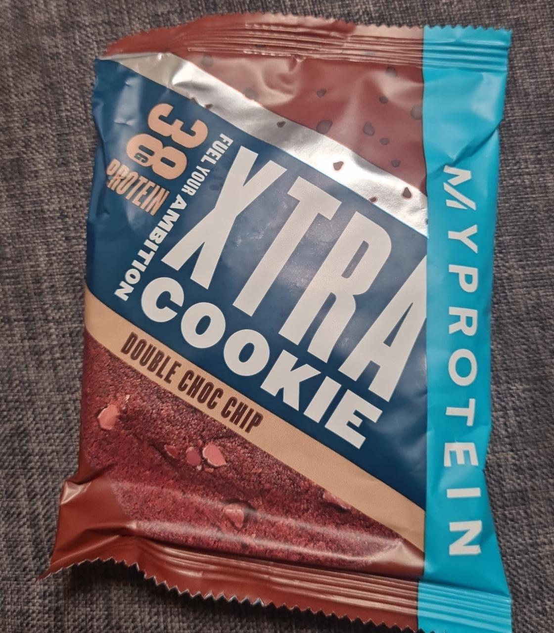 Fotografie - XTra Cookie Double Choc Chip Myprotein