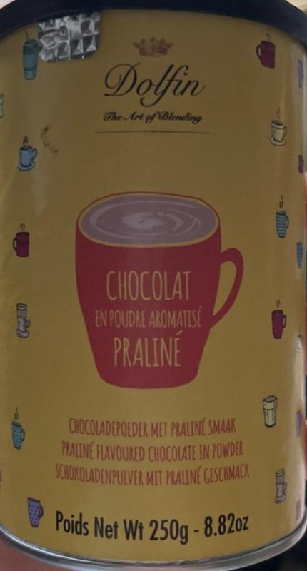 Fotografie - Chocolat en poudre aromatisé praliné Dolfin