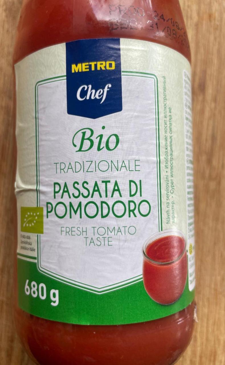 Fotografie - Bio tradizionale passata di pomodoro Metro Chef