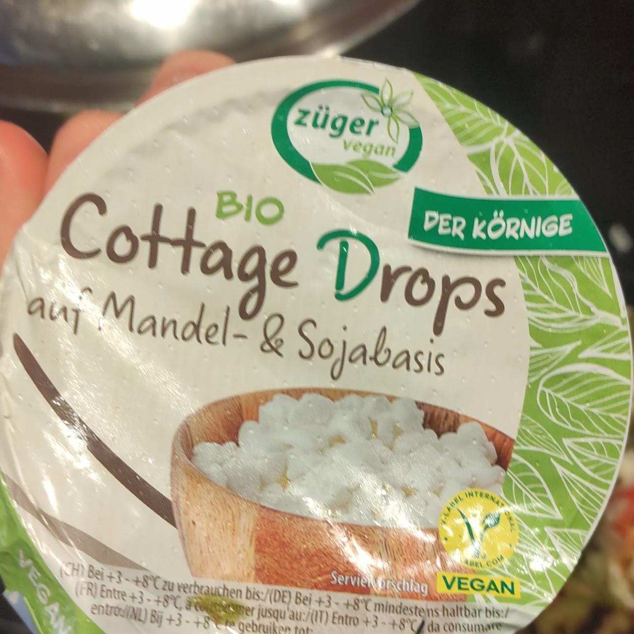 Fotografie - Bio cottage drops der körnige Züger vegan