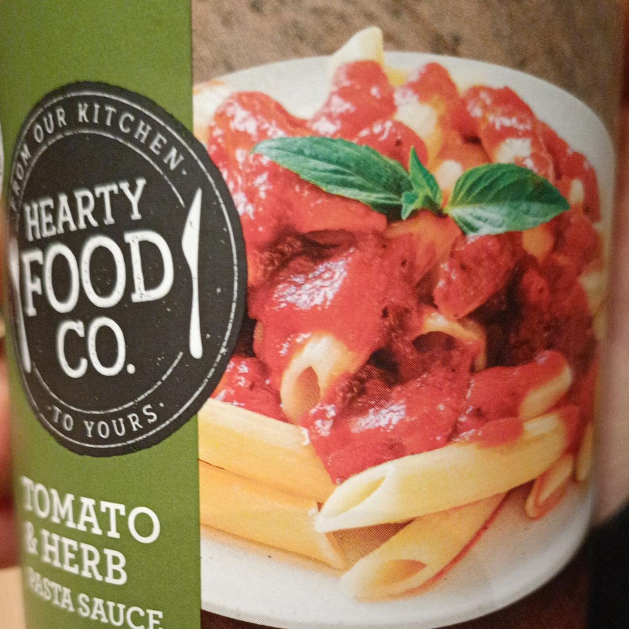 Fotografie - Tomato & herb pasta sauce Hearty Food Co.