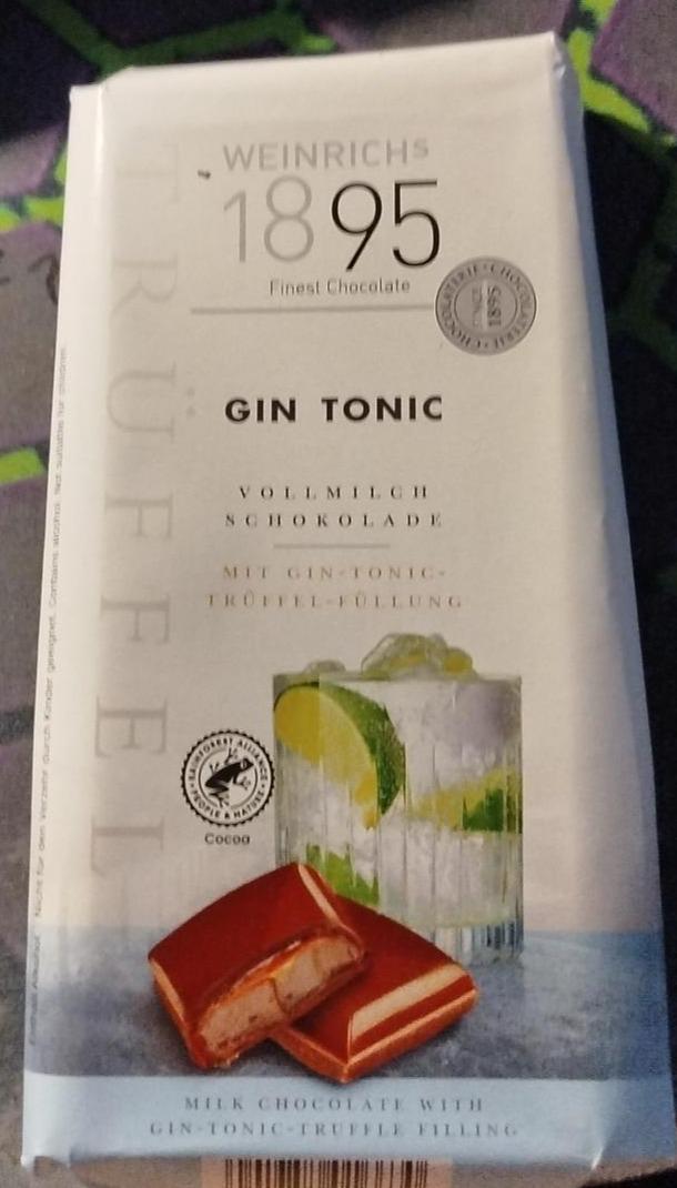 Fotografie - Finest chocolate gin tonic vollmilch Weinrich's