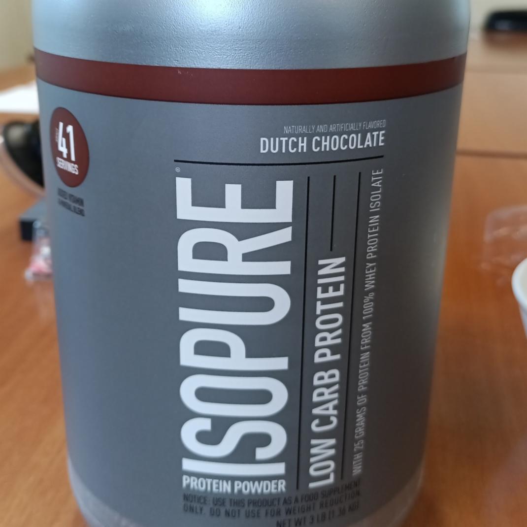 Fotografie - Low carb protein dutch chocolate Isopure