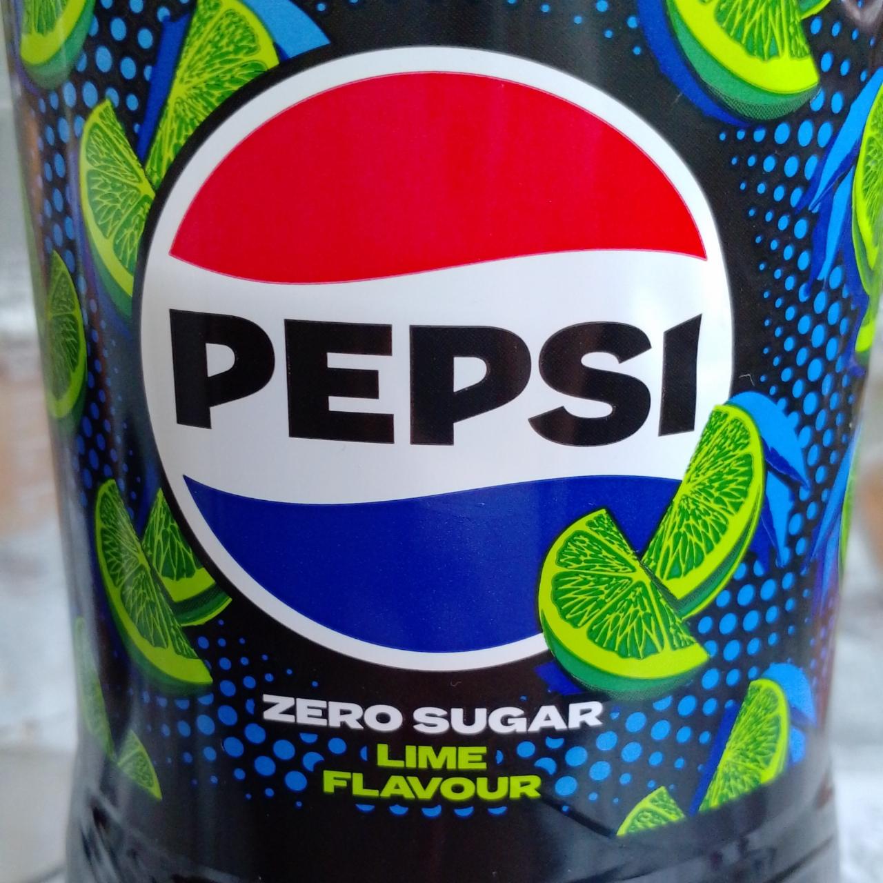 Fotografie - Zero sugar lime flavour Pepsi