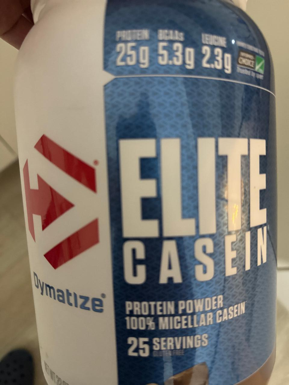 Fotografie - Elite Casein Protein Dymatize