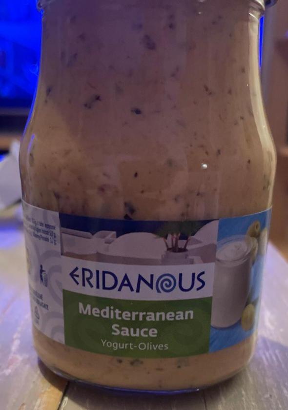 Fotografie - Mediterranean sauce yogurt-olives Eridanous