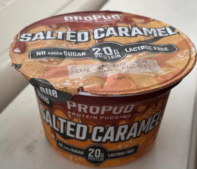 Fotografie - Protein pudding salted caramel lactose free ProPud