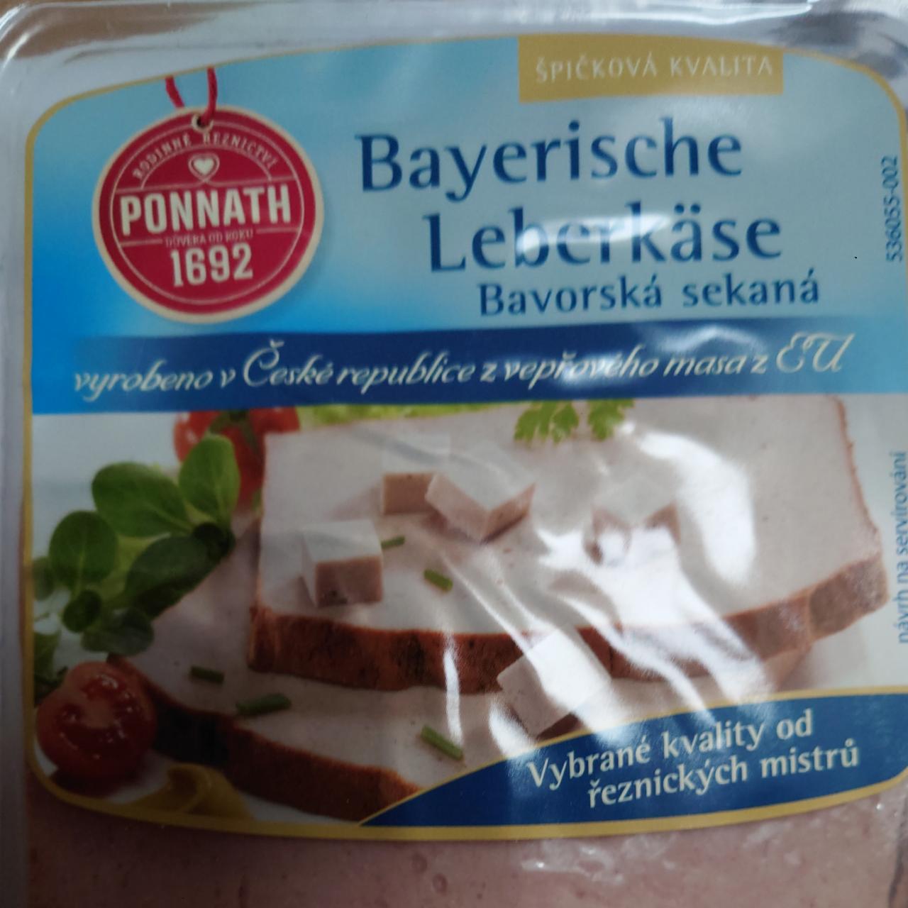 Fotografie - Bayerische leberkäse bavorská sekaná Ponnath